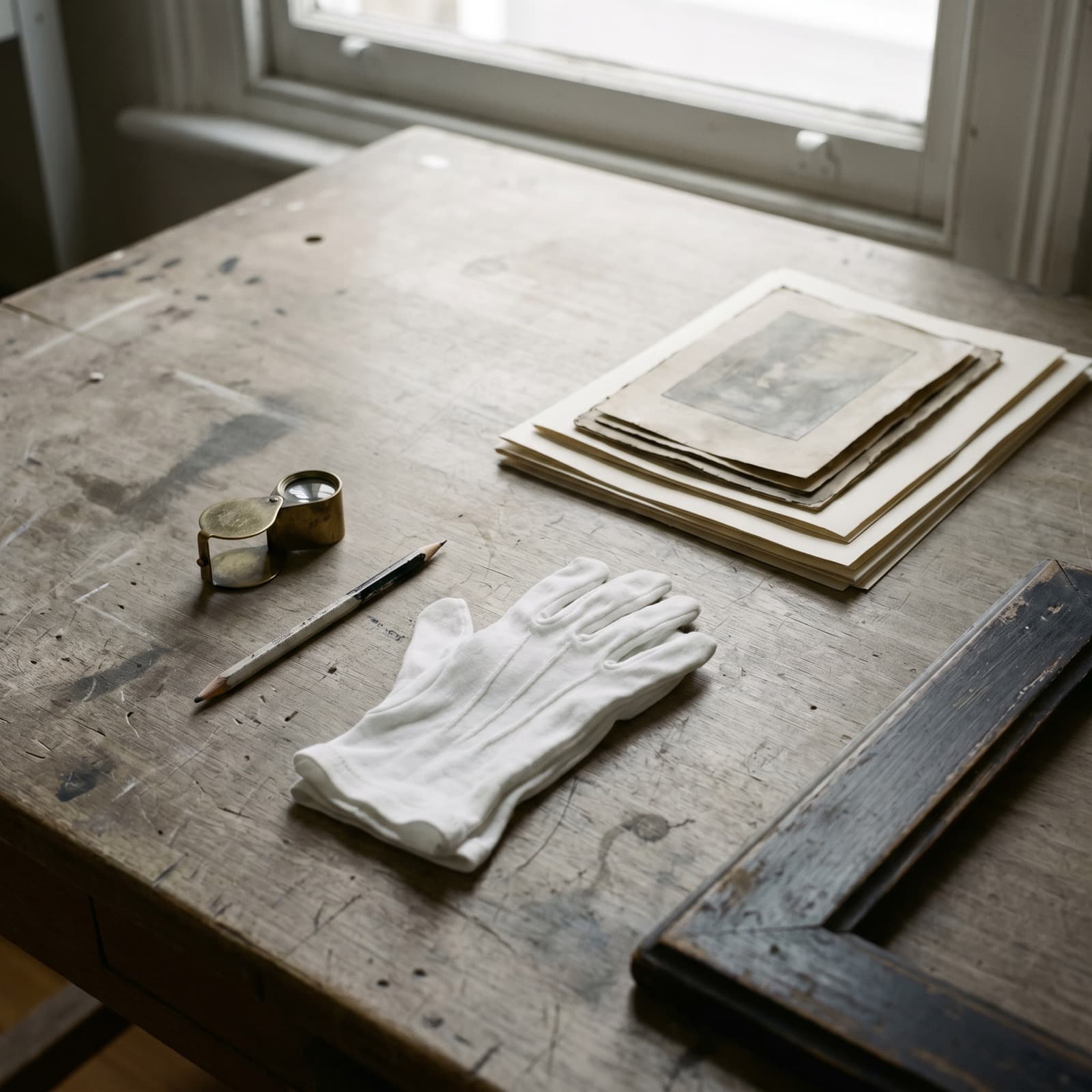 The curator's tools, the considered, hands-on work behind every match